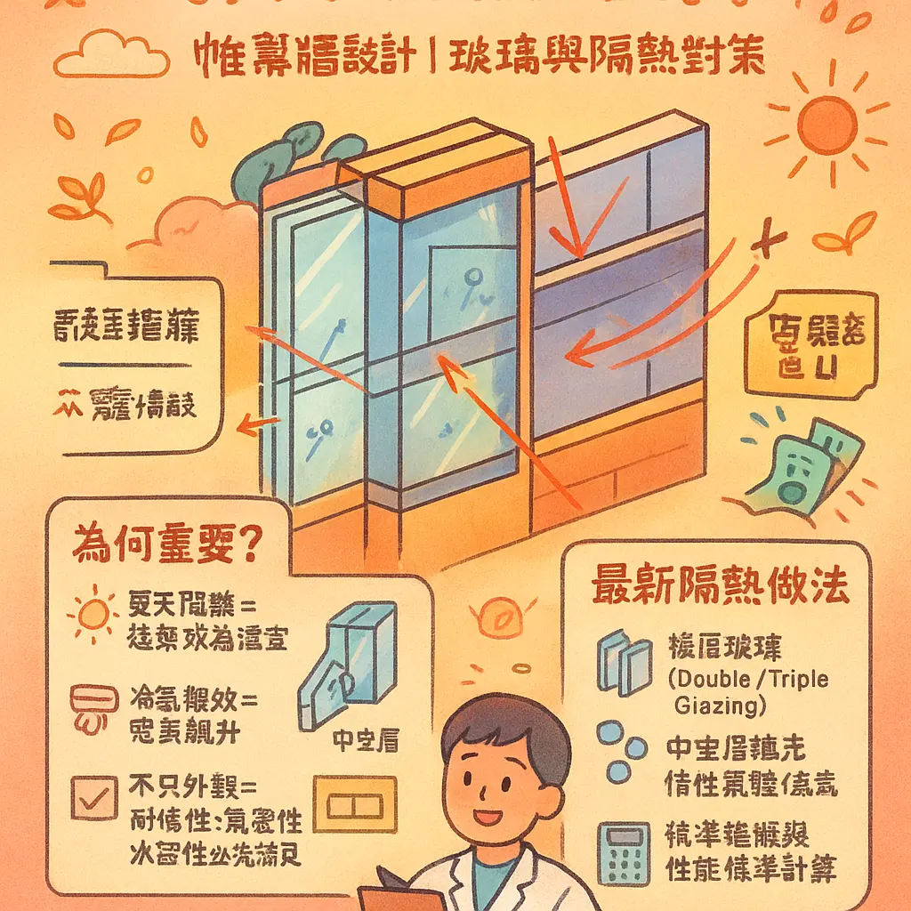 帷幕牆設計 - 中華民國內政部建築研究所