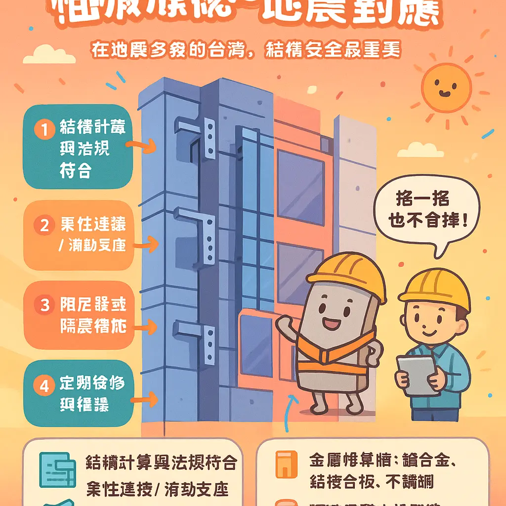 帷幕牆材質 - 格版系統