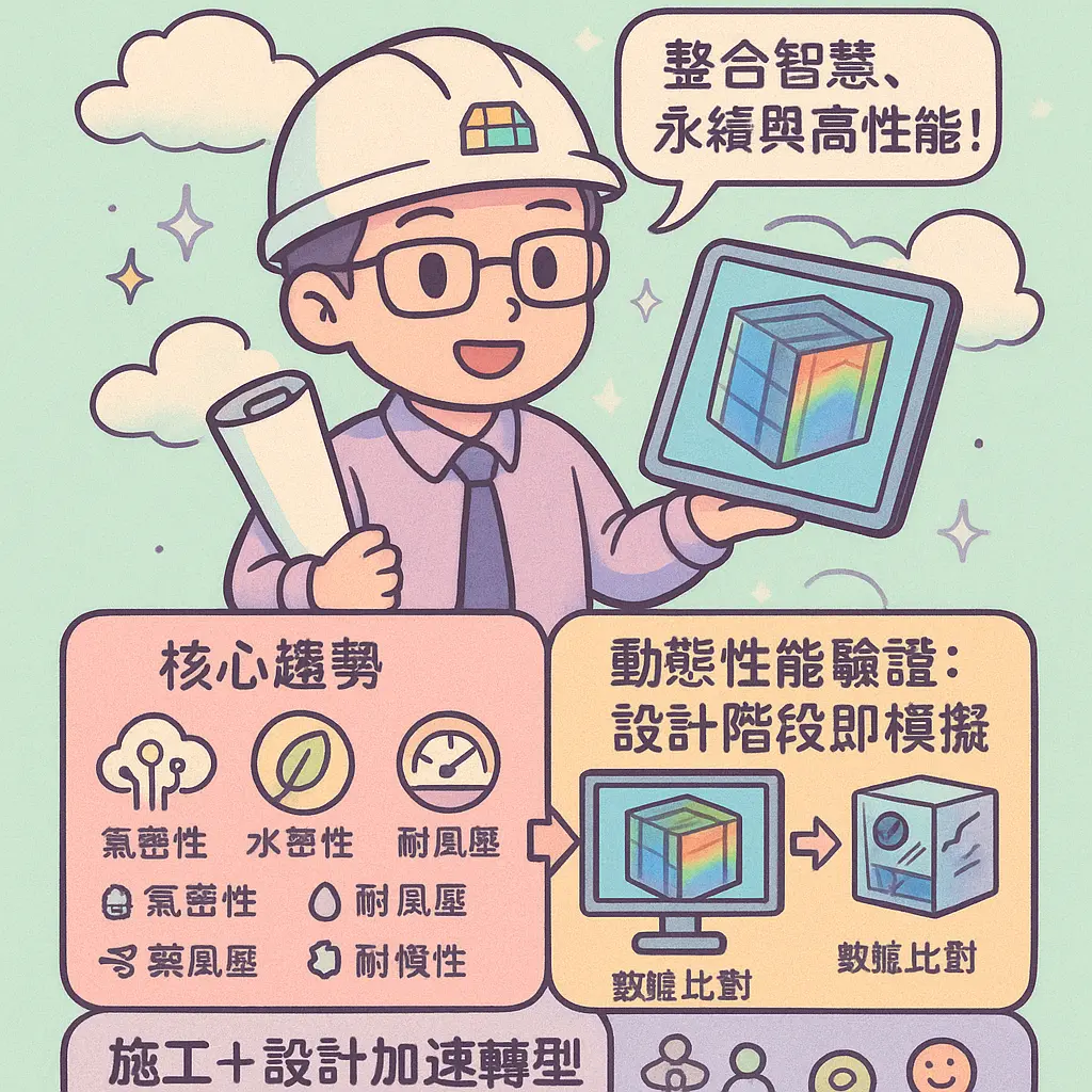 帷幕牆設計 - 黃清毅