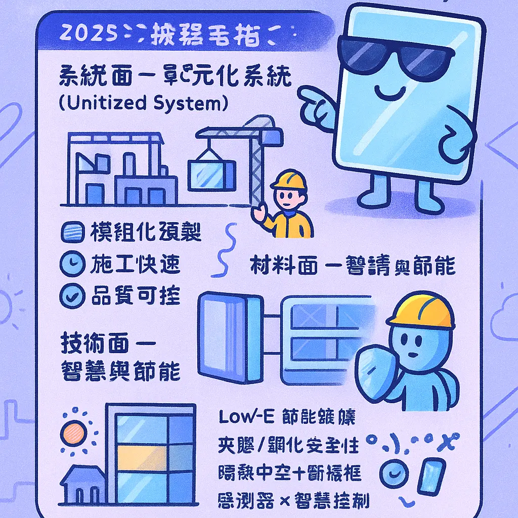 玻璃帷幕是什麼 - 玻璃帷幕牆