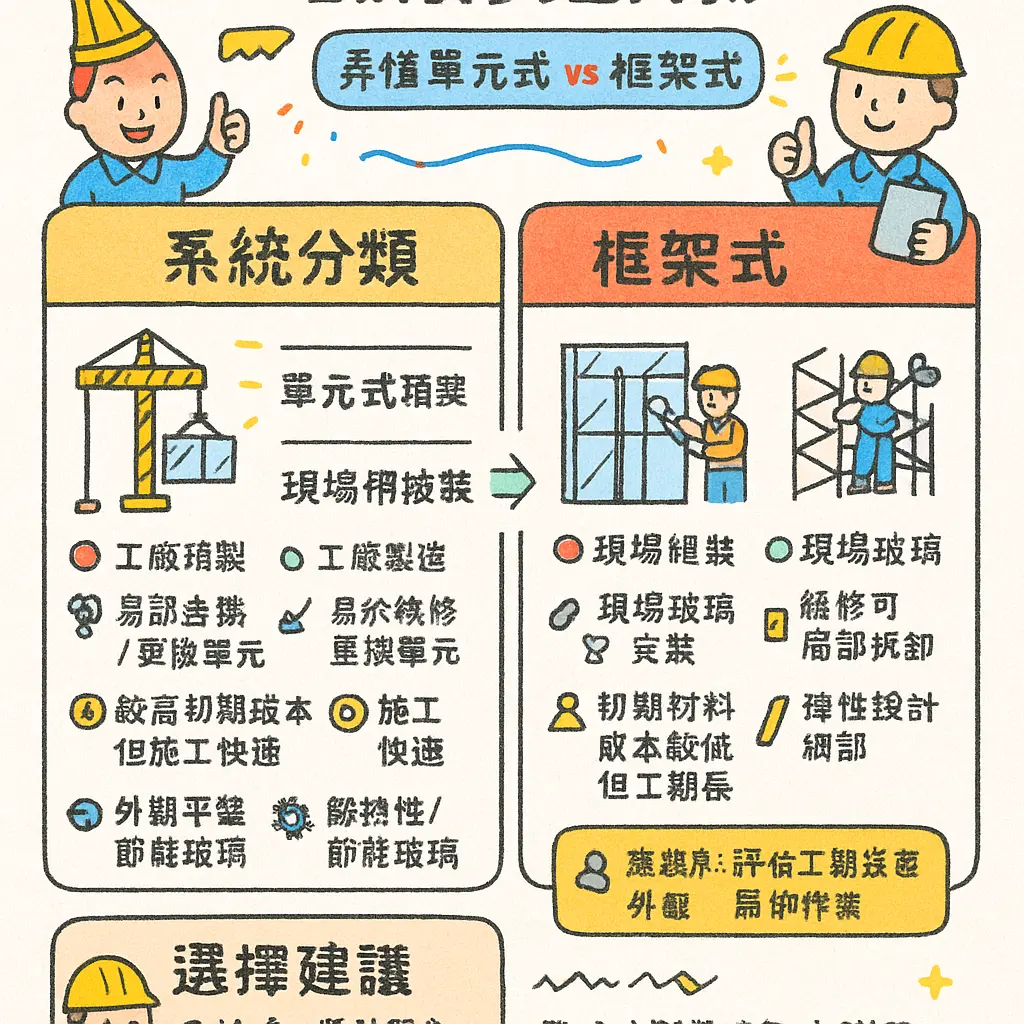 玻璃帷幕牆 - 建築技術規則