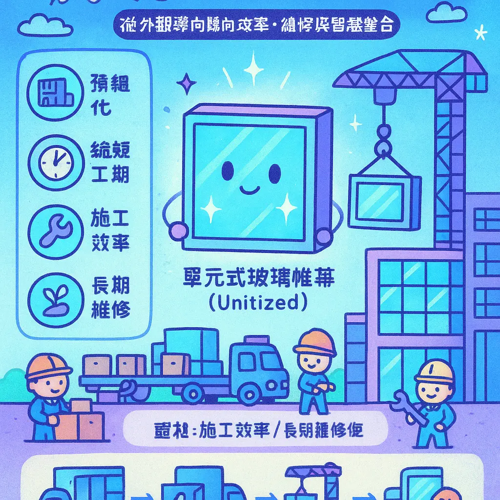 玻璃帷幕牆 - 玻璃帷幕